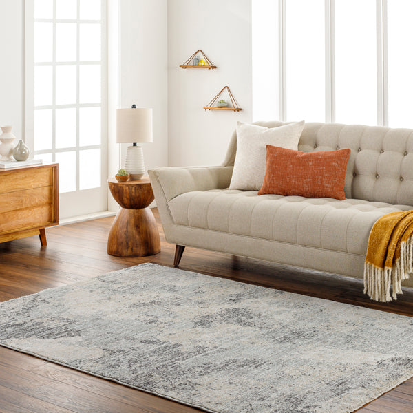 surya rojin roj 2302 light grey rug
