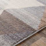 surya roma rom 2303 medium gray rug