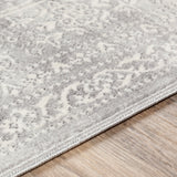 surya rug co roma rom 2307 dark gray rug
