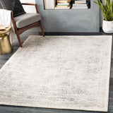 surya roma rom 2308 light gray rug