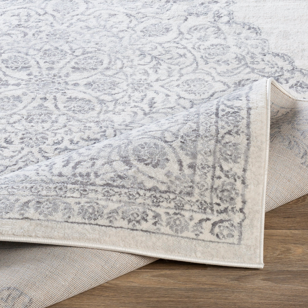surya roma rom 2317 medium gray rug