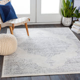 surya roma rom 2317 medium gray rug