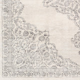 surya roma rom 2317 medium gray rug