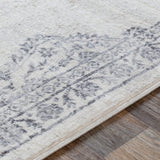 surya roma rom 2317 medium gray rug