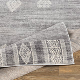 surya rug co roma rom 2324 dark gray rug