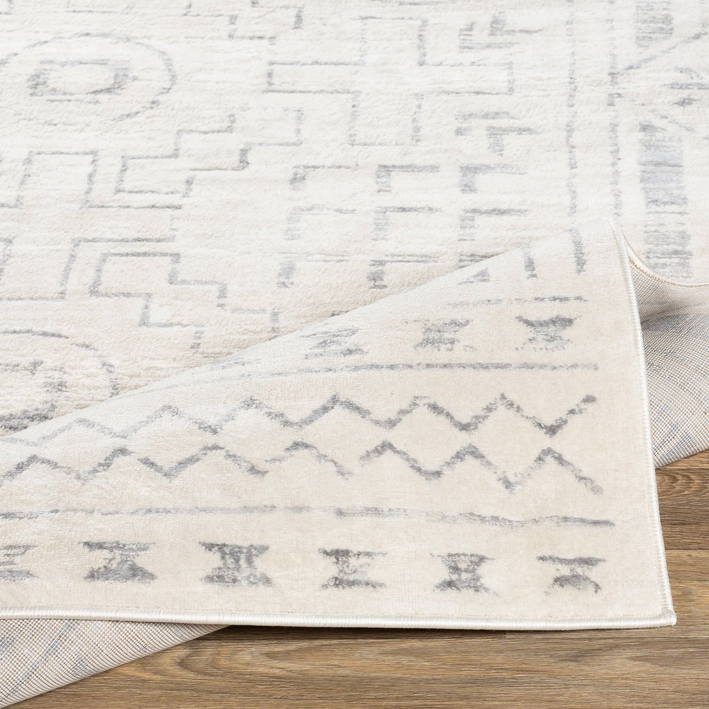 surya roma rom 2332 white rug