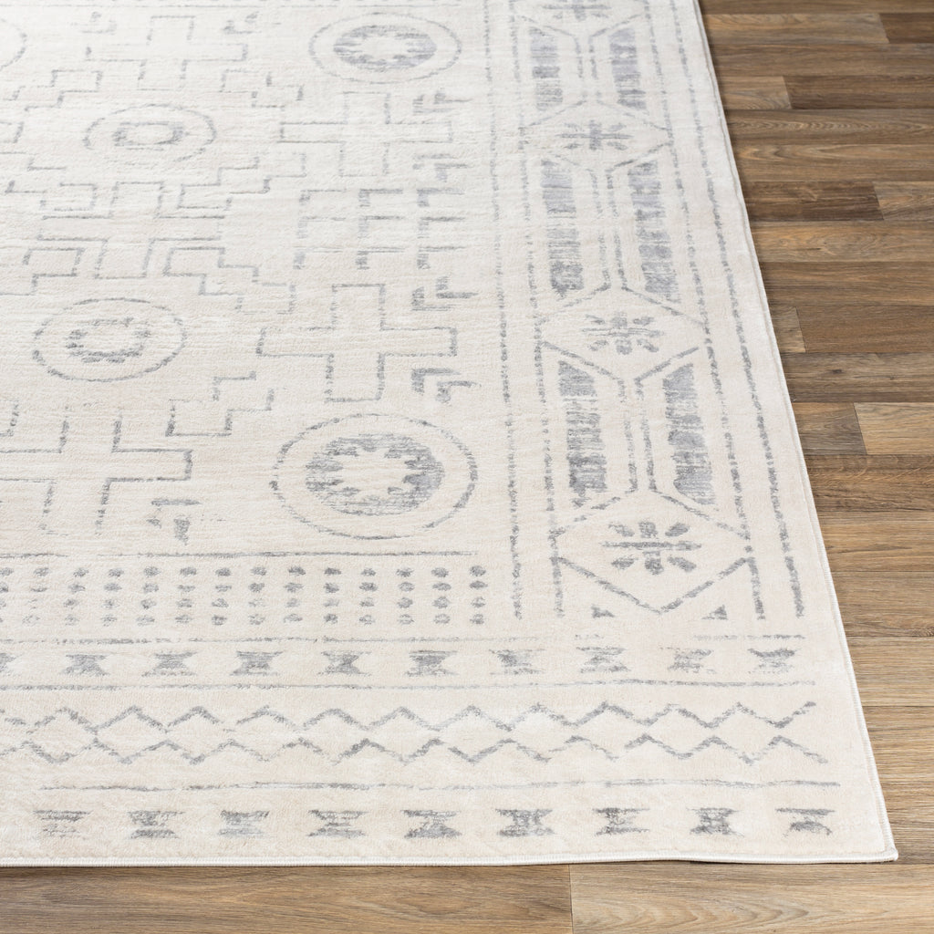 surya roma rom 2332 white rug