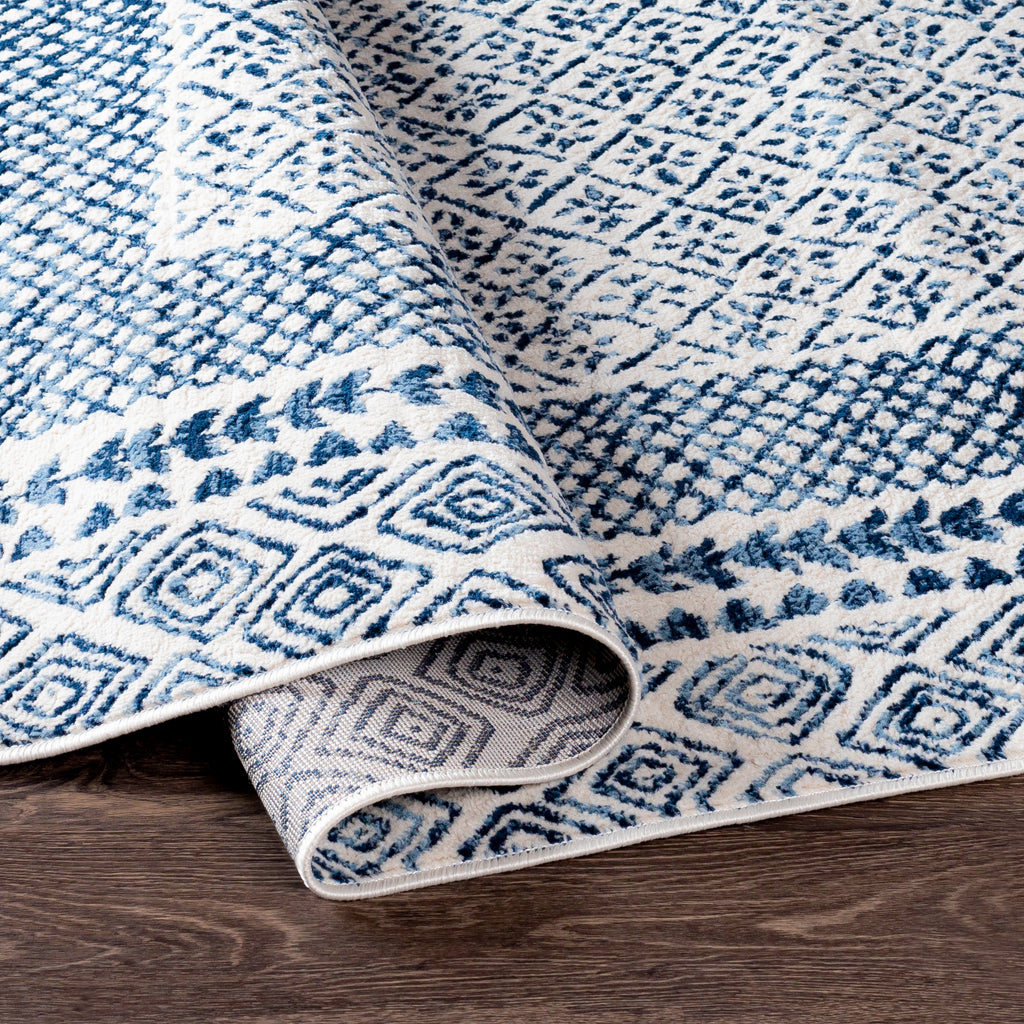 surya roma rom 2384 blue rug