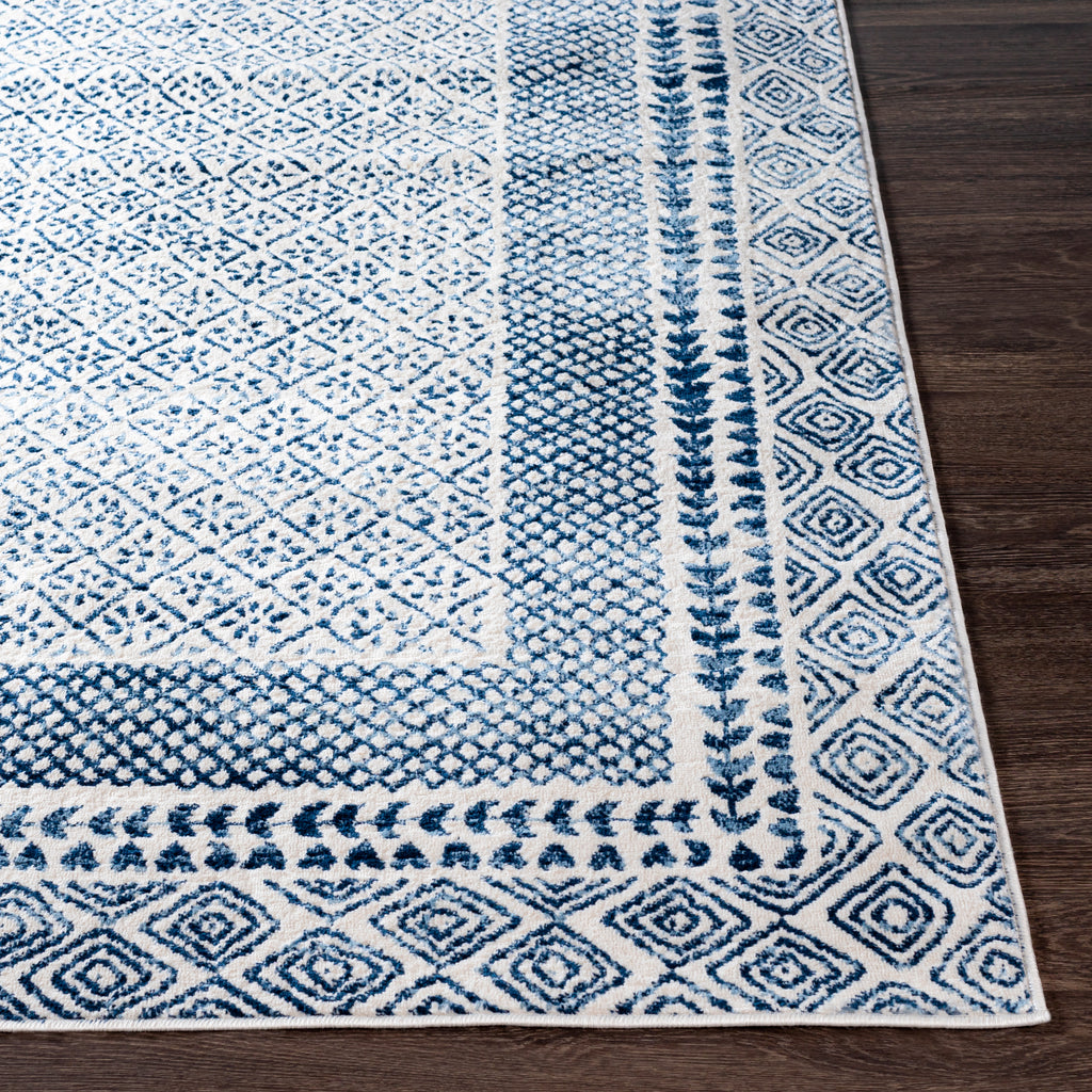 surya roma rom 2384 blue rug