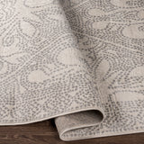surya roma rom 2386 light gray rug