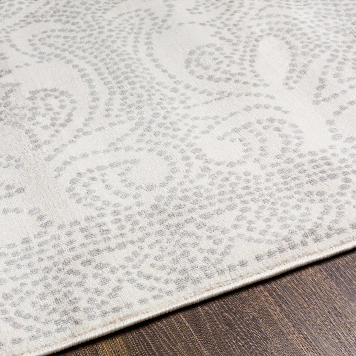 surya roma rom 2386 light gray rug
