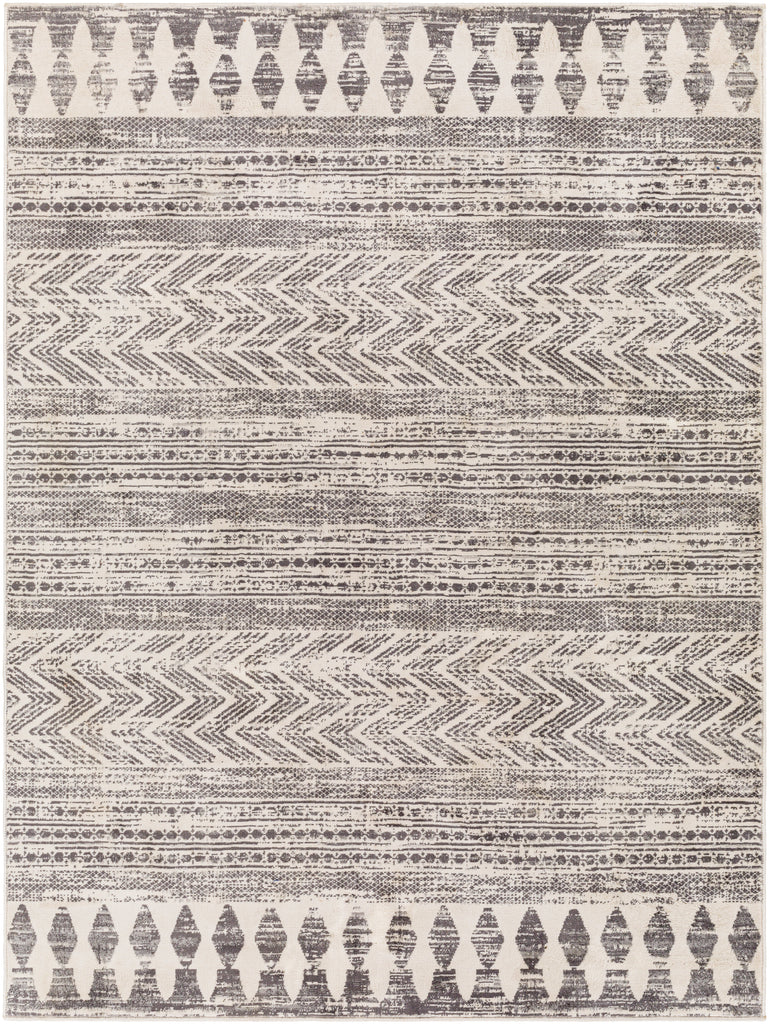 surya roma rom 2396 charcoal rug