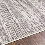 surya roma rom 2396 charcoal rug