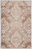 nourison elation etn03 ivory mocha rug