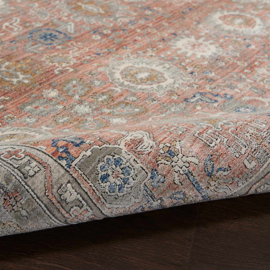 nourison starry nights stn12 blush rug
