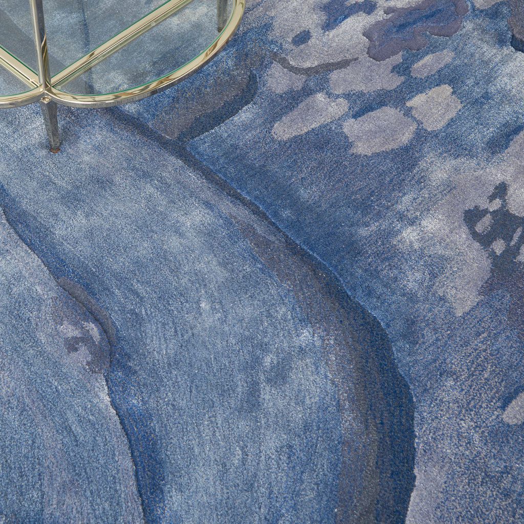 nourison prismatic prs05 blue rug