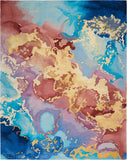 nourison prismatic prs18 multicolor rug
