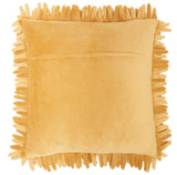 nourison sofia ys103 mustard pillow