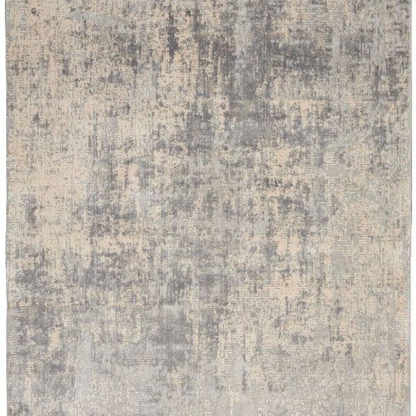 Nourison Rustic Textures RUS01 Ivory/Silver Rug