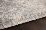 Nourison Rustic Textures RUS01 Ivory/Silver Rug