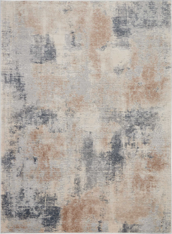Nourison Rustic Textures RUS02 Beige/Grey Rug