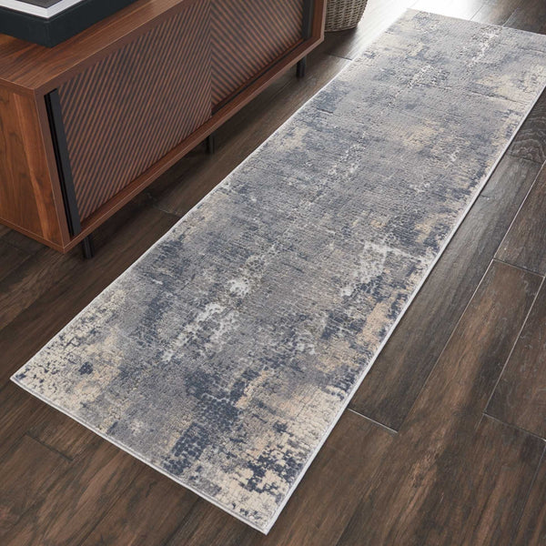 Nourison Rustic Textures RUS06 Grey/Beige Rug