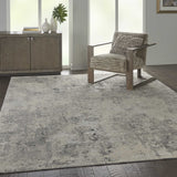 Nourison Rustic Textures RUS07 Grey/Beige Rug