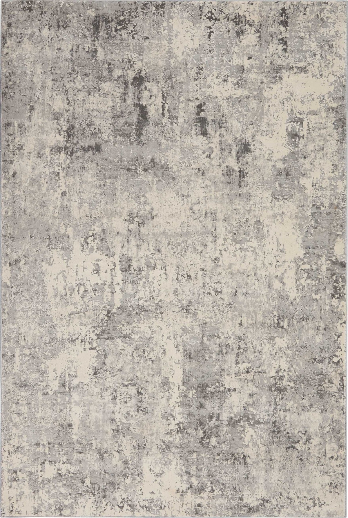 Nourison Rustic Textures RUS07 Grey/Beige Rug