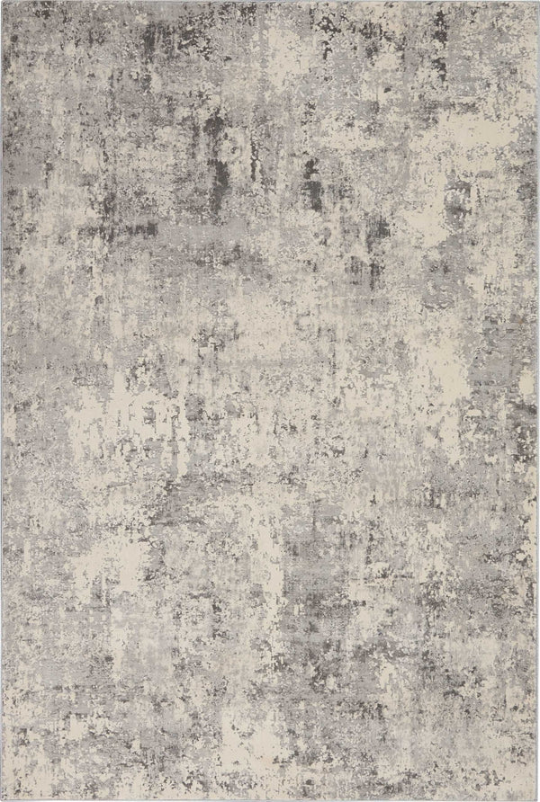 Nourison Rustic Textures RUS07 Grey/Beige Rug