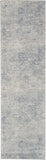 Nourison Rustic Textures RUS09 Ivory/Light Blue Rug