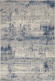 Nourison Rustic Textures RUS10 Ivory/Blue Rug