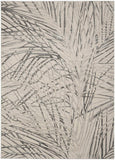 nourison rustic textures rus17 ivory grey rug