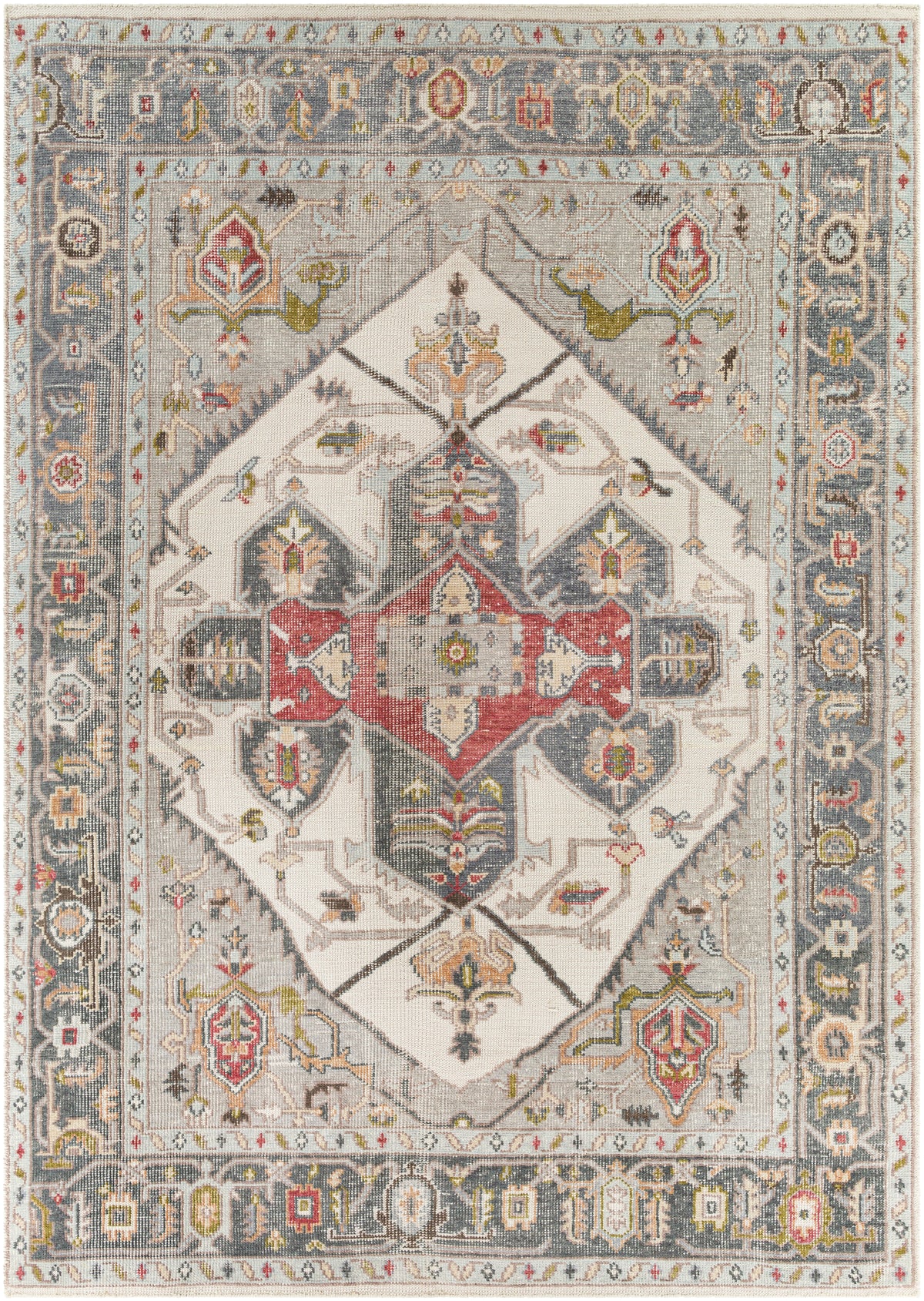 surya revere rve 2307 medium gray rug