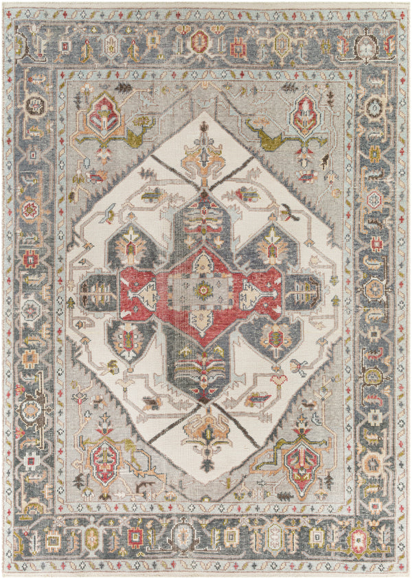 surya revere rve 2307 medium gray rug