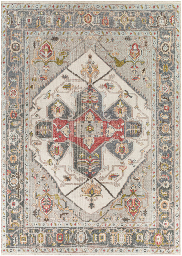 surya revere rve 2307 medium gray rug