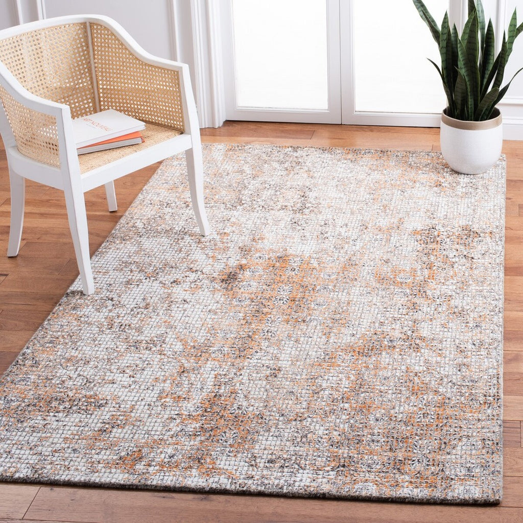 safavieh clearance restoration vintage rvt120p rust rug