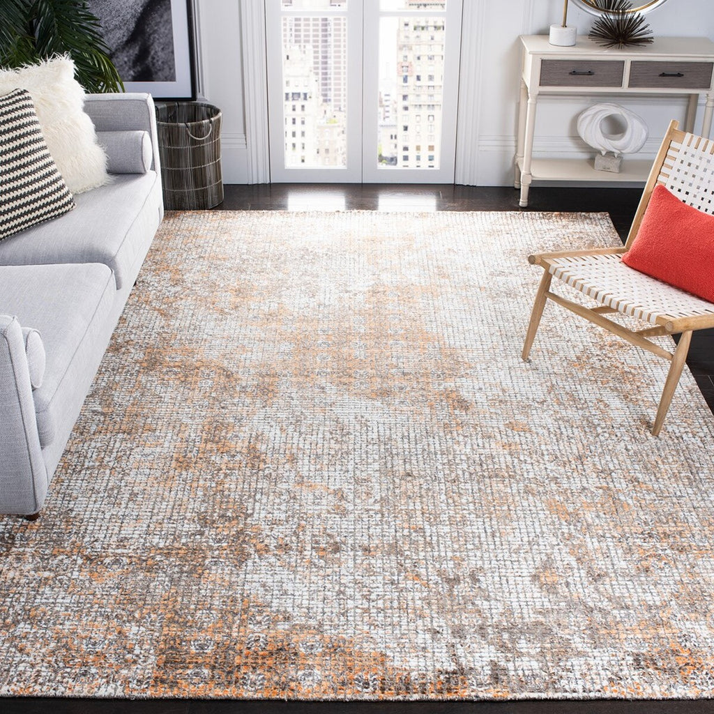 safavieh clearance restoration vintage rvt120p rust rug