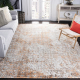 safavieh clearance restoration vintage rvt120p rust rug