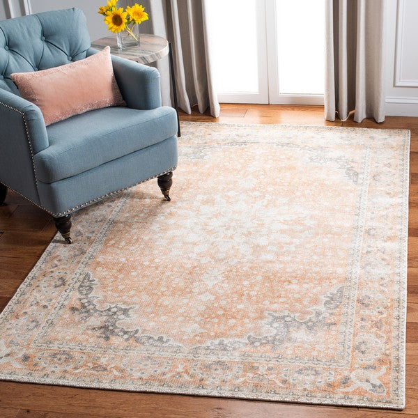 safavieh clearance restoration vintage rvt710p rust rug