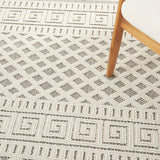 nourison paxton pax05 ivory grey rug