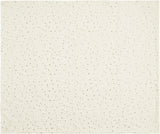 nourison fur vv614 ivory gold pillow