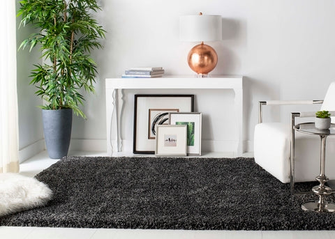 safavieh clearance royal shag ryg117h charcoal rug