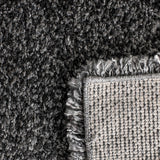 safavieh clearance royal shag ryg117h charcoal rug