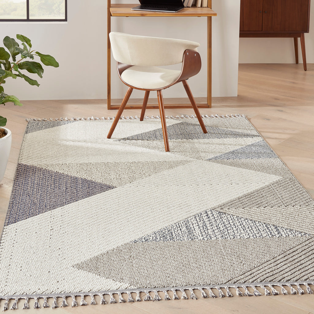 nourison paxton pax04 grey slate rug