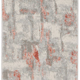 nourison elation etn06 grey brick rug
