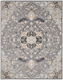 nourison elation etn09 grey rug
