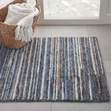 nourison plateau pae01 blue rug