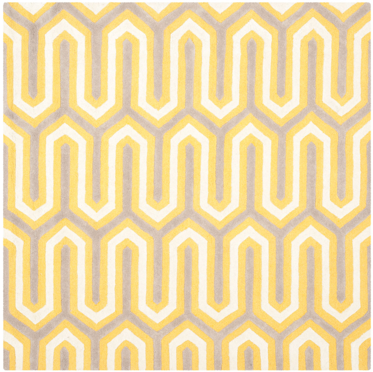 Safavieh Clearance Cambridge CAM351Q Gold Rug