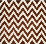 Safavieh Clearance Cambridge CAM139H Dark Brown Rug