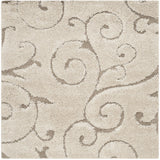 Safavieh Clearance Florida Shag SG455-1113 Cream Beige Rug